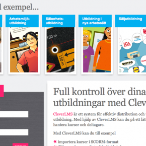 Cleverlearning´s hemsida får ny design